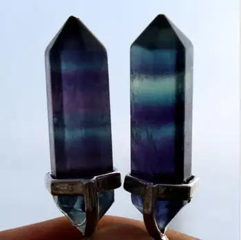

new arrivals 100% natural colorful fluorite quartz crystal stone pendant healing as gift