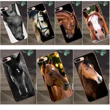 Bixedx untuk Huawei G8 Kehormatan 5C 5X6 6X7 8 9 Y5II Mate 9 P7 P8 P9 p10 P20 Lite PLUS 2017 DIY Mewah Ponsel Case Wajah Kuda(China)