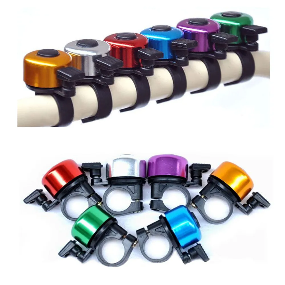 Best Aluminum Mini Bike Bells Suitable for Folding Bike MTB Bicycle Horn Loud Sound Cycling Exercise Pump Bike Accessories BellRing#D 0