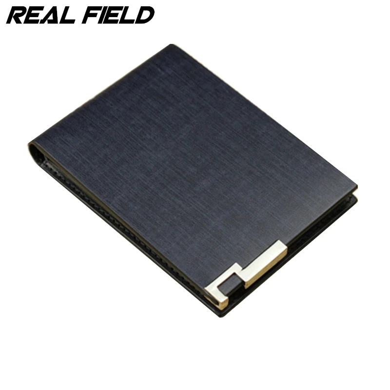 

Real Field RF Brand Men Driving License Holder Horizontal Embossed Genuine Leather Credit Women Business Name ID Card Holder 039