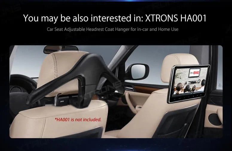 Sale 10.1" Touch Button Headrest Car DVD Car Headrest DVD Car Headrest Monitor with DVD Function & 1024*600 Resolution 17