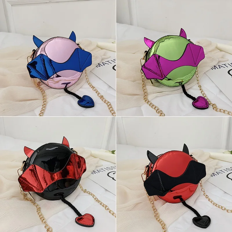 

1pc Children Cute Cartoon Cross-body Handbag Fashion Girls Kids PU Shoulder Messenger Bag