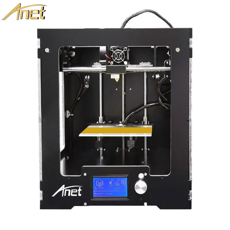 

Anet A3 3d printer High precision Full Assembled Desktop Machine Prusa i3 3d Printer kit DIY impressora 3d with PLA Filament