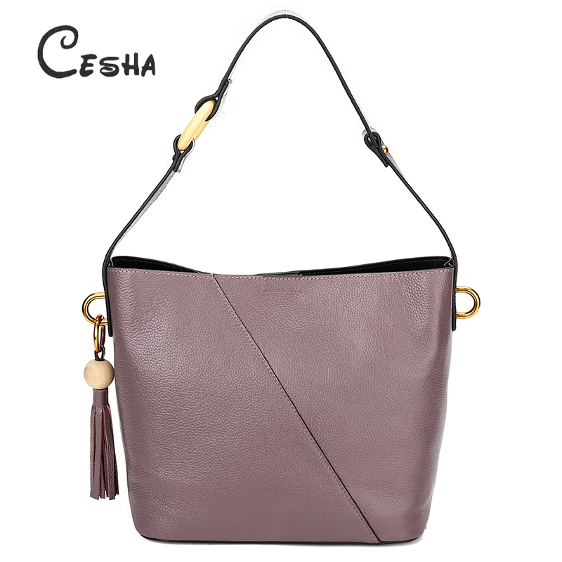 

2018 NewStyle! Genuine Cow Leather Women's Handbag Casual Fashion Crossbody Bag Golden Metal Suction Buckle Design Portable Bag