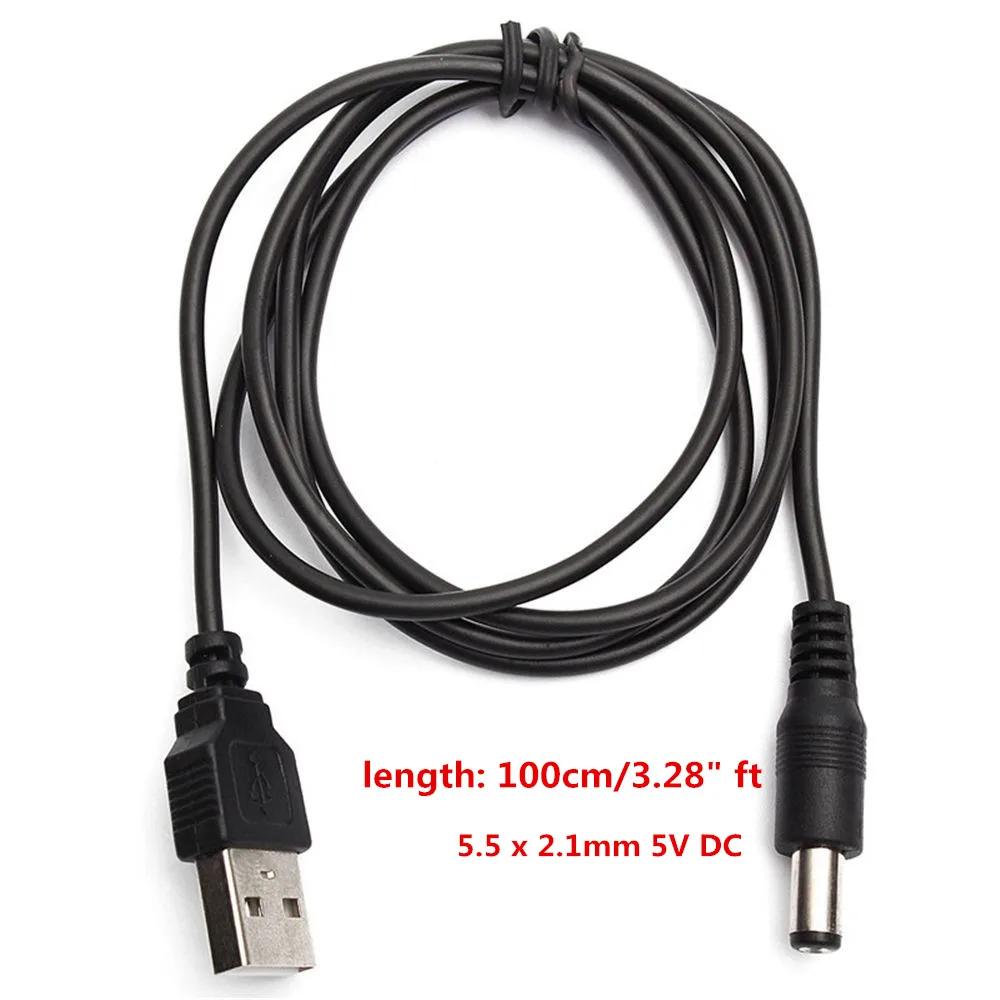 1 м USB к DC 5,5 мм кабель питания USB штекер к разъему 5 в разъем кабеля питания для мелких электронных устройств аксессуары|power cable|usb power cableport usb | АлиЭкспресс