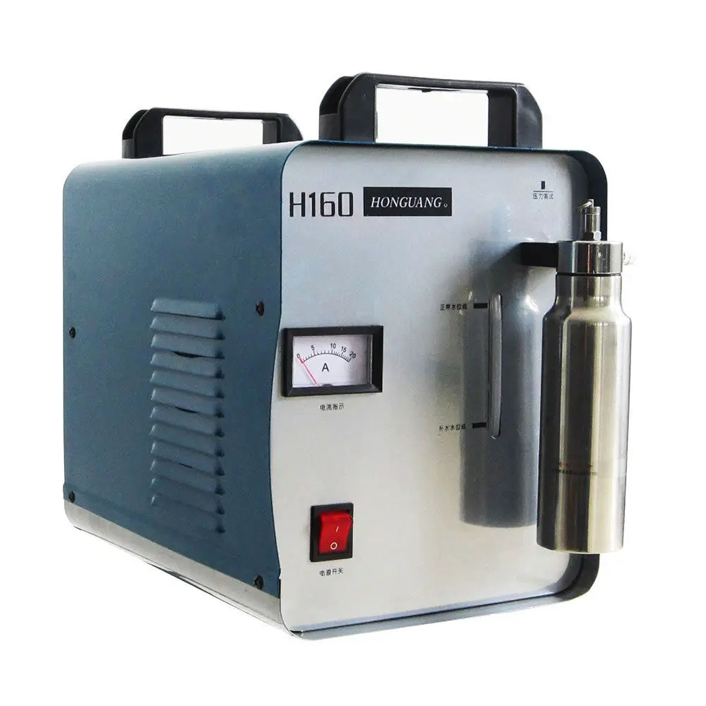 

FREE SHIPPING H160 75L Portable Oxygen Hydrogen Water Welder Flame Polisher Polishing Machine