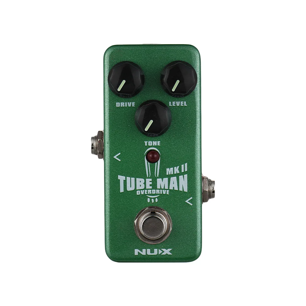 NUX NOD 2 TUBE MAN MK II педаль для гитарного эффекта овердрайв полный металлический