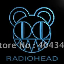 LF129-радиоголовка амнезия рок-группа светодиодный неоновый свет знак