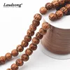 Natural Wooden Spacer Beaded 100 9mm Coconut Shell Wood Beads For Jewelry Making Bracelet DIY ► Photo 2/4