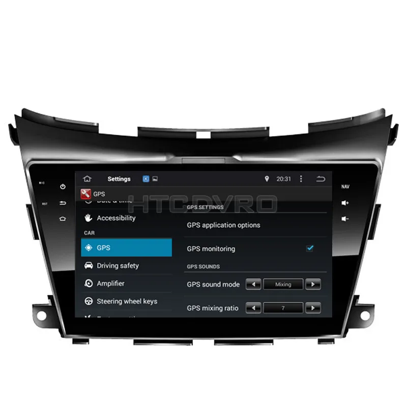 Best YMODVHT 10.1inch Octa Core 4GB+32GB Android 9.0 Car DVD Player for Nissan Murano 2015-  Radio Stereo GPS Navigation 6