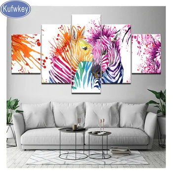 

Multi-pictures 5d diy diamond painting"watercolor horse"wall picture diy handmade 3d embroidery,needlework,diamond mosaic decor