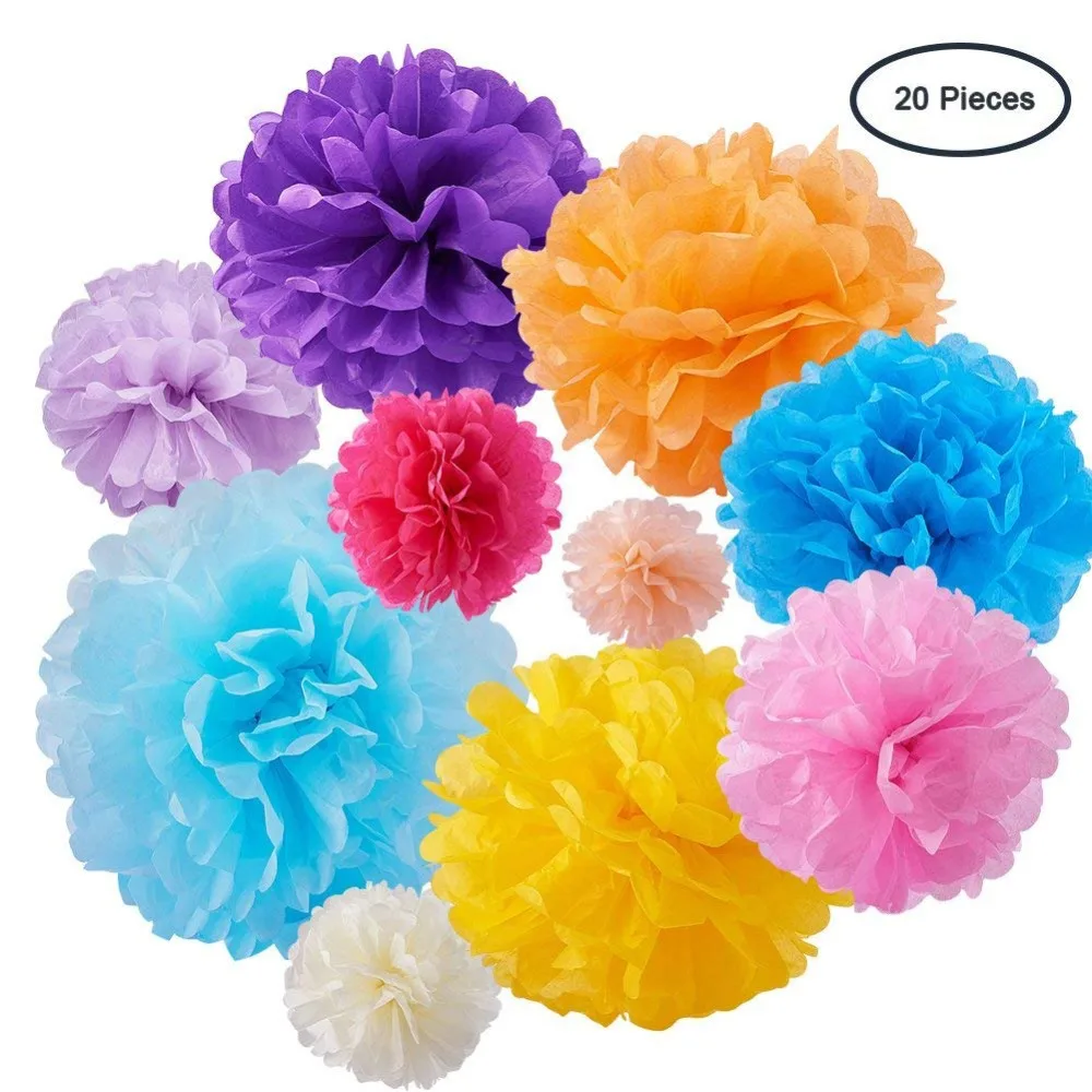 tissue paper pom pom flowers tissue paper pom pom flowers