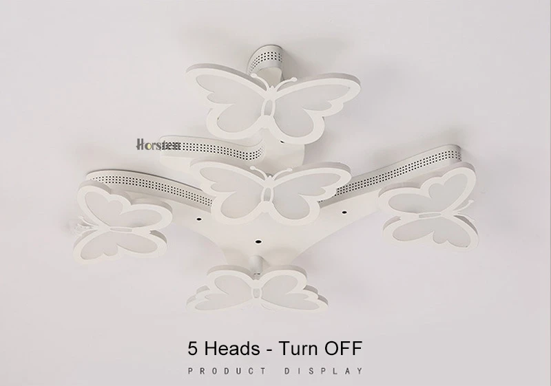 Modern LED Chandelier For Living Room Bedroom Home AC110-240V Butterfly Led Ceiling Chandelier Lamp Brightness Dimmable (13)