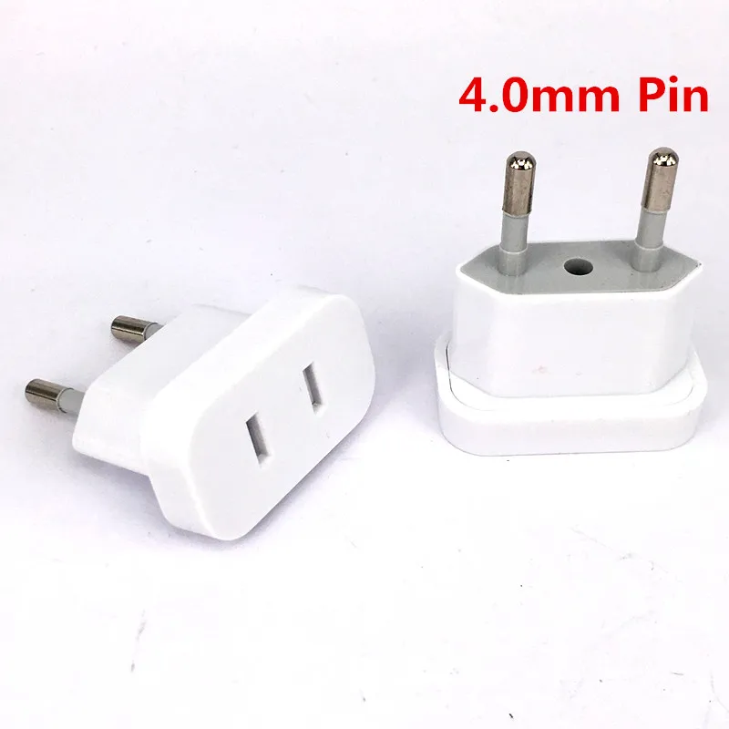 Power Plug Converter Travel Adapter US to EU Europe High Power