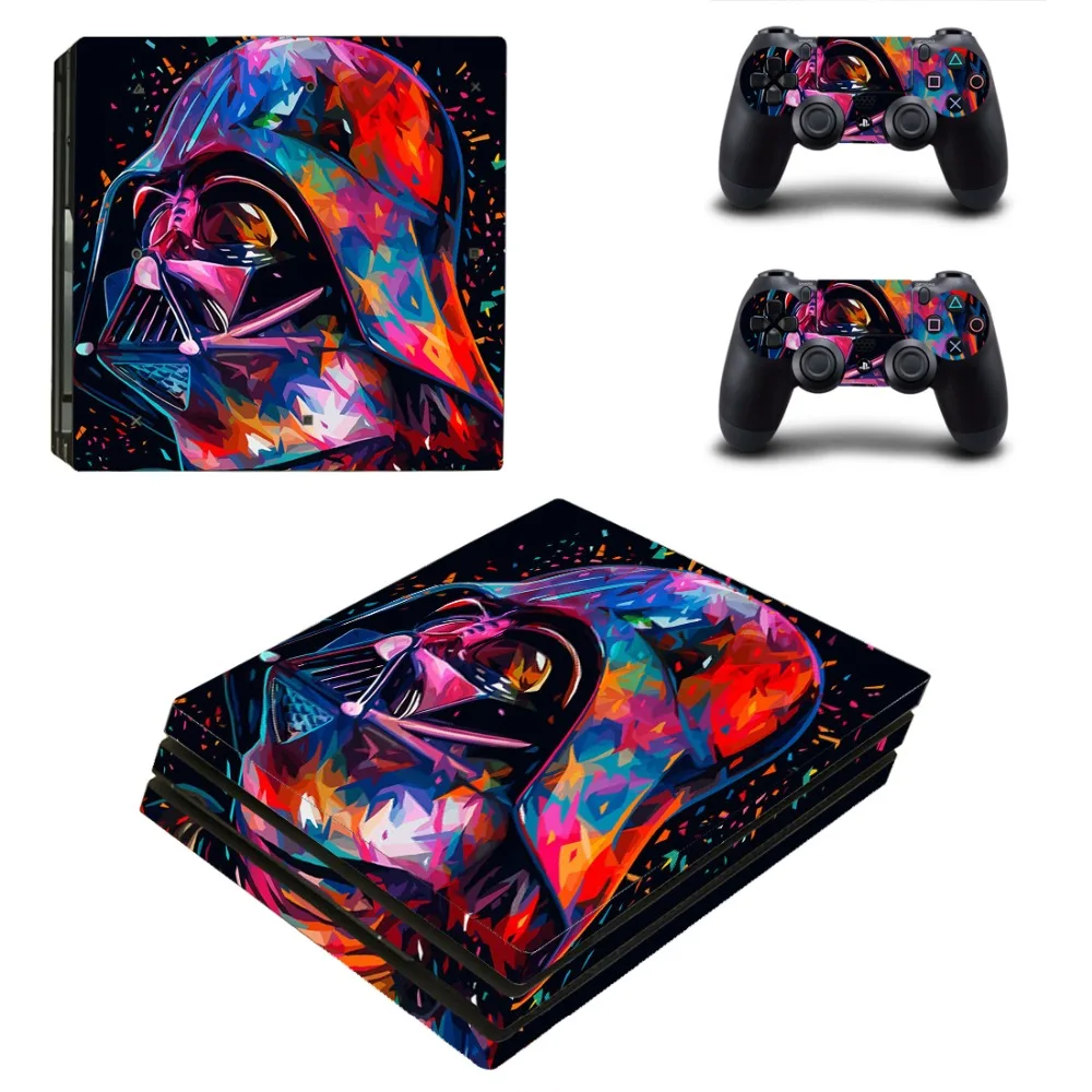 Наклейка Дарт Вейдер из фильма Star Wars для PS4 Pro наклейка консоли PlayStation 4 и 2