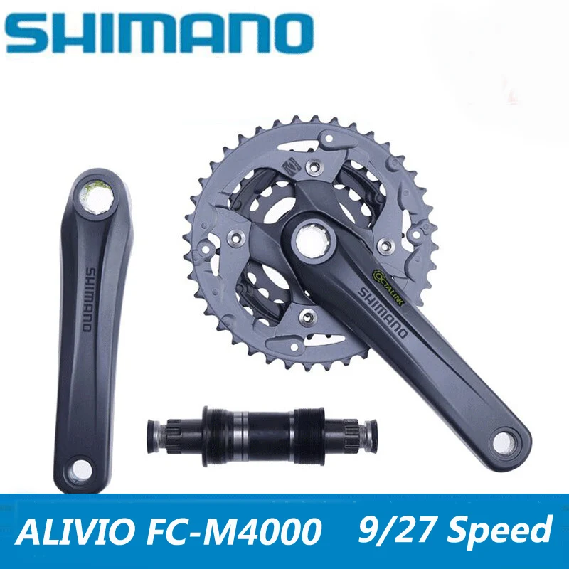 SHIMANO ALIVIO FC M4000 Bicycle Parts Mountain Bike Crankset Aluminum
