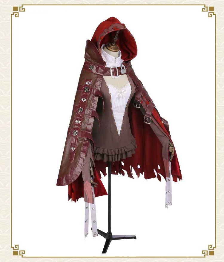 CosplayLove SINoALICE Cosplay Costume Dead Alice Red Riding Hood Dress Cosplay Costume Full Suit Custom Made (13)