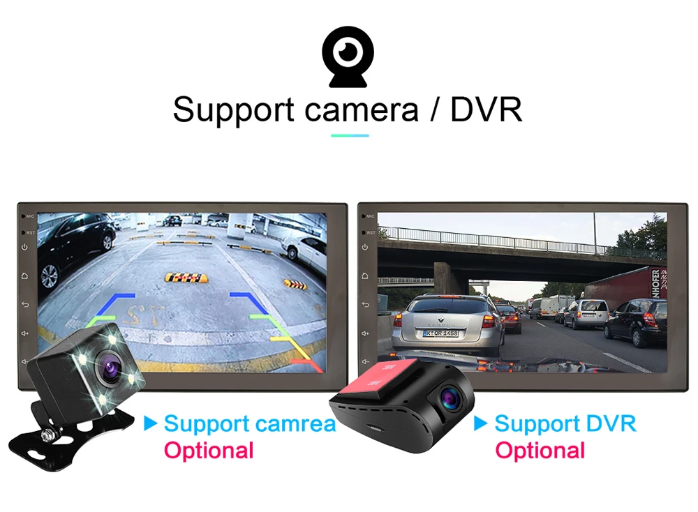 2 din car Android 8,1 Оперативная память 2G Встроенная память 32G gps навигации Bluetooth для Nissan VW Toyota WiFi мульти-медиа-7 дюймов Автомобильный Радио плеер