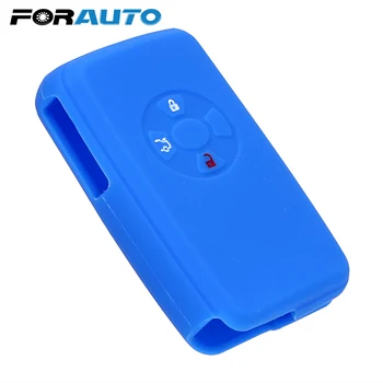 

FORAUTO 3 Buttons Car Key Case Silicone Key Bag Cover Protector Remote for Toyota Avalon Camry Corolla Yaris Fob Car-styling