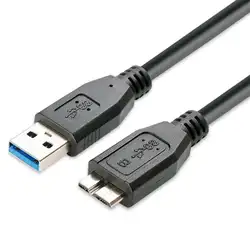 Высокая Скорость мужской USB3.0 к Micro B кабельный разъем для внешнего жесткого диска