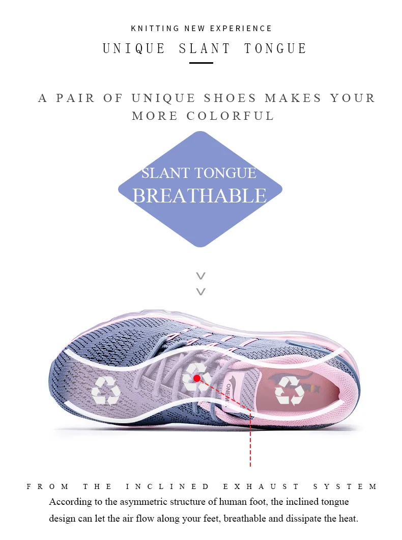 Onemix Кроссовки Для мужчин воздуха Подушки и дышащие спортивные Обувь спорта на открытом воздухе и бег Размеры eu 36-47 1155