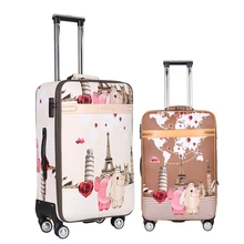 20″ 24″ inches Fashion classic day and night Trolley suitcase luggage/Pull Rod trunk /traveller case box with spinner wheels