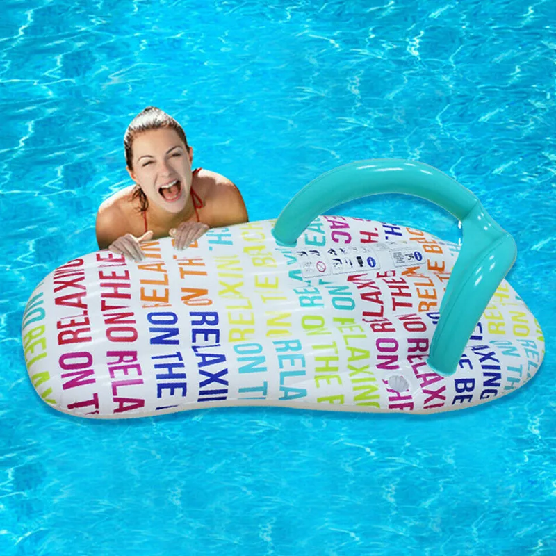 

Hot Inflatable Water Hammock Floating Bed Slippers Lounge Chair for Swimming Pool Beach LSK99