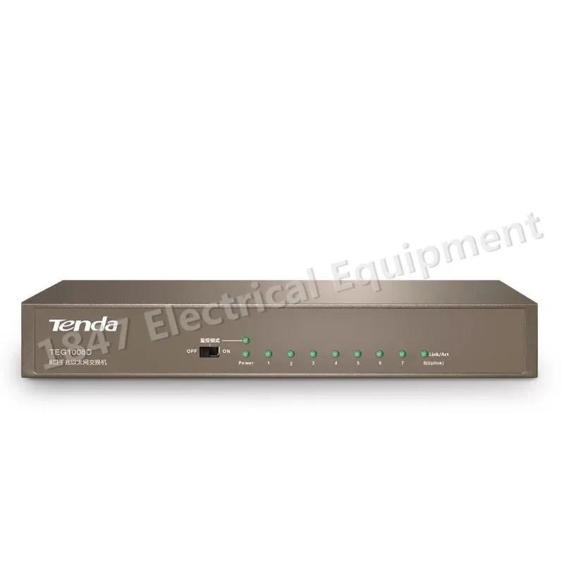 New 1 PCS TEG1008D 8 Port Gigabit Switch 1000Mbps Network