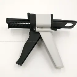 Новый стоматологического оборудования силиконовая резина Впечатление Смешивание Диспенсер пистолет AB Gun 1:1 и 1:2 чеканка 50 мл стоматолог