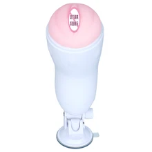 Male Masturbators Cup Adult Sex Toys Male Masturbators Stroker Suction cup Vibrating Egg Shake Pussy Cup