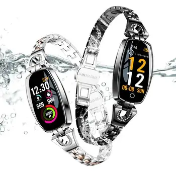 

H8 Smart Watch Women Waterproof Heart Rate Monitoring Bluetooth For Android IOS Fitness Bracelet Smart Watch