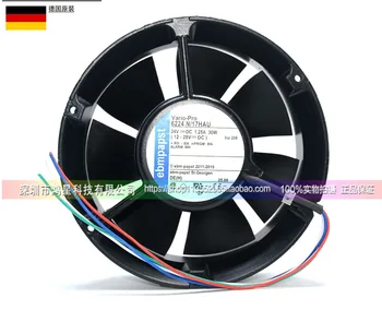 

Free Shipping For ebmpapst 6224 N / 17HAU 6224N / 4-wire 17HAU DC 24V 1.25A 110mm 172x172x51mm Server Cooling Fan Round