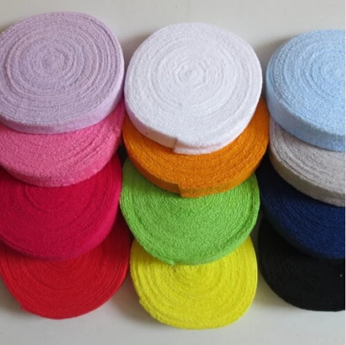 

10M/Reel Towel badminton grip,tennis overgrip,badminton grip,badminton overgrip cotton towel grip