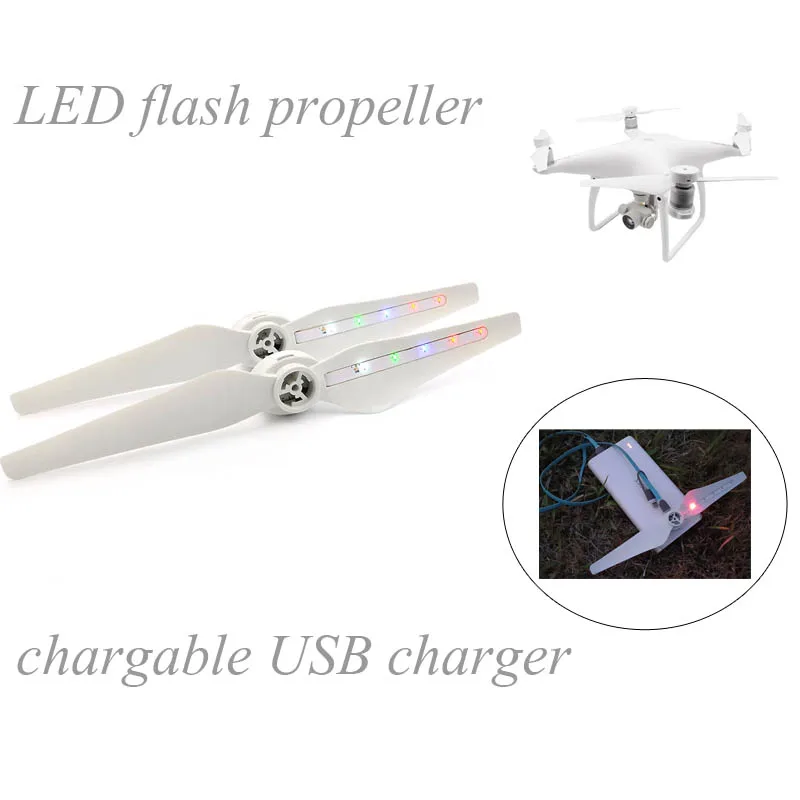 STARTRC светодиодная вспышка пропеллеры для DJI Phantom 4/4 Pro/4 Pro +/4 Advanced/4 Advanced + лезвия 9450S