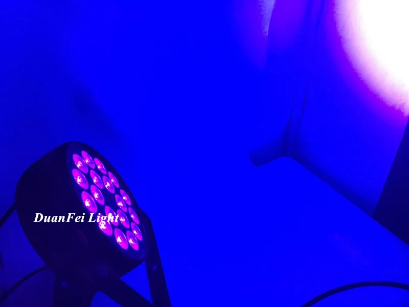 18x18w led flat par-10
