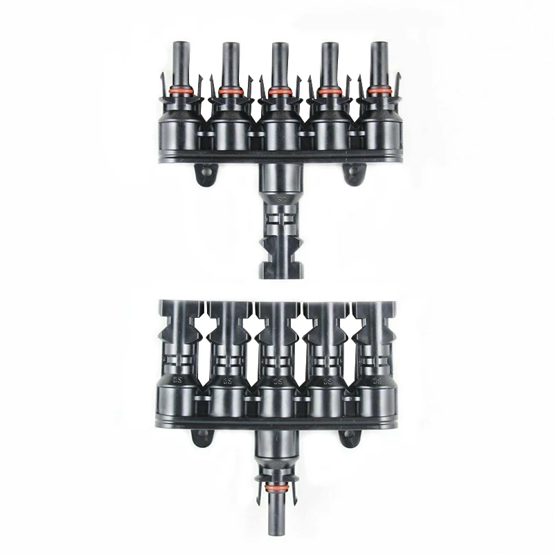 

1 Pair MC4 Adapter Male Female Y/T Branch Connector Cable For Solar Panel