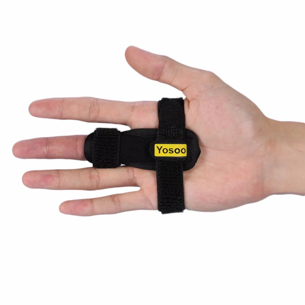 

Yosoo Adjustable Trigger Finger Thumb Splint Hand Finger Brace Tape For Straighten Curved Pain Relief Stenosing Tenosynovitis