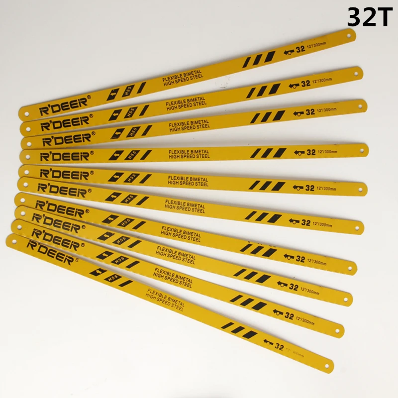 Hacksaw лезвие Bl Metal HSS 300*12 6*0 6 мм ручная пила 24T/32T для резки дерева из нержавеющей