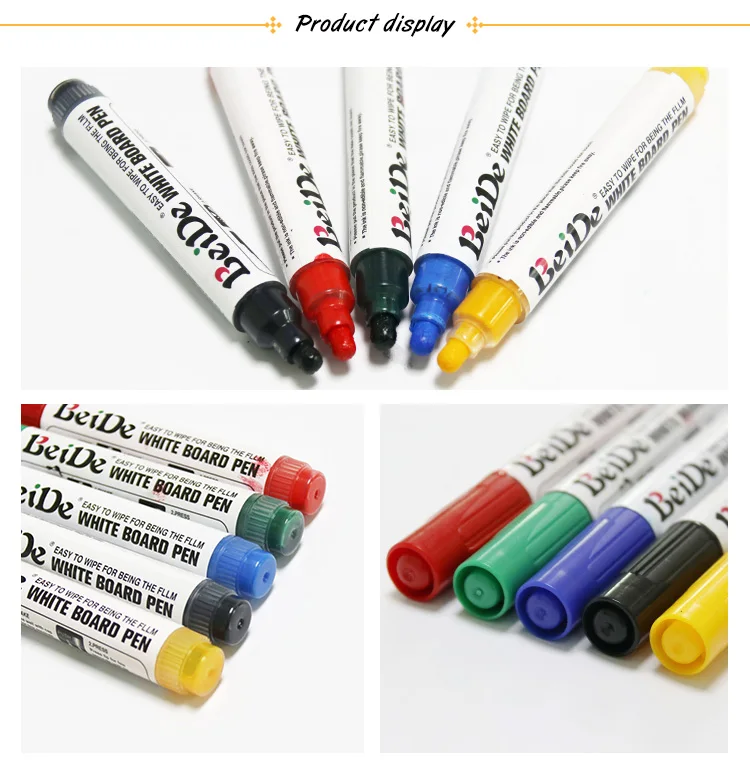 BeiDe сухие стираемые многоразовые маркеры для доски и наборы чернил для школы, офиса, фабрики ручек