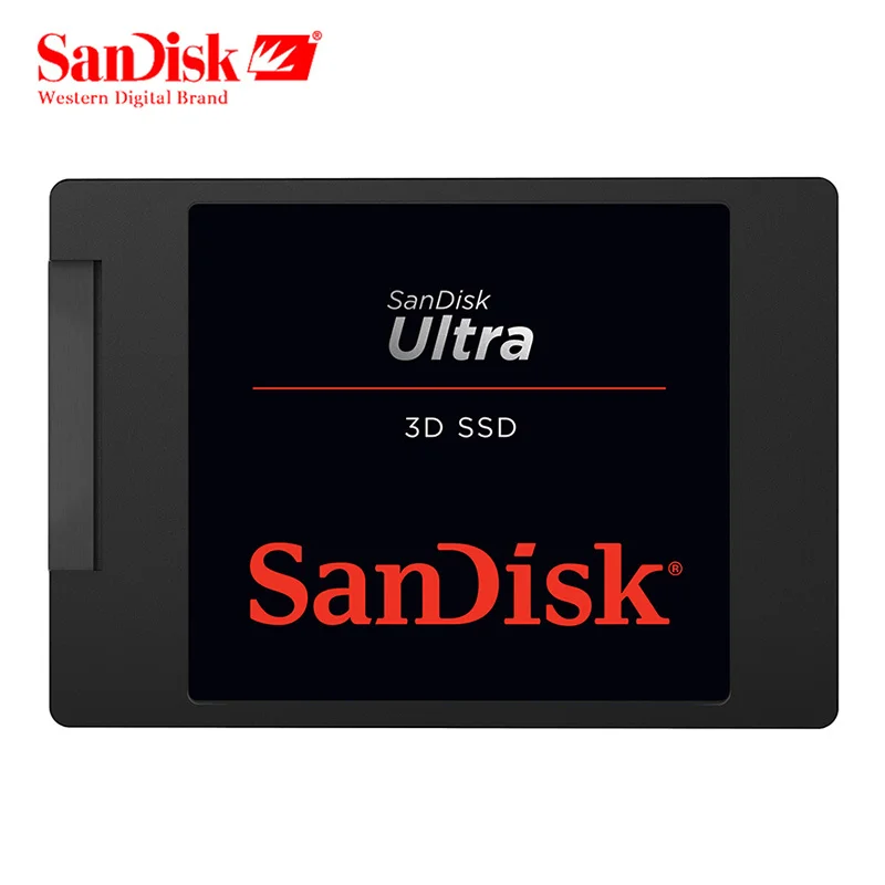 SanDisk Ultra 3D SSD Внутренний твердотельный накопитель 250 ГБ 500 ГБ SATA III 2," 1 ТБ SSD жесткий диск disco duro ssd для настольного ноутбука