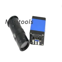 13MP HDMI VGA выходы промышленный микроскоп камера+ 8X-100X увеличение Регулируемый зум C-mount объектив стекло