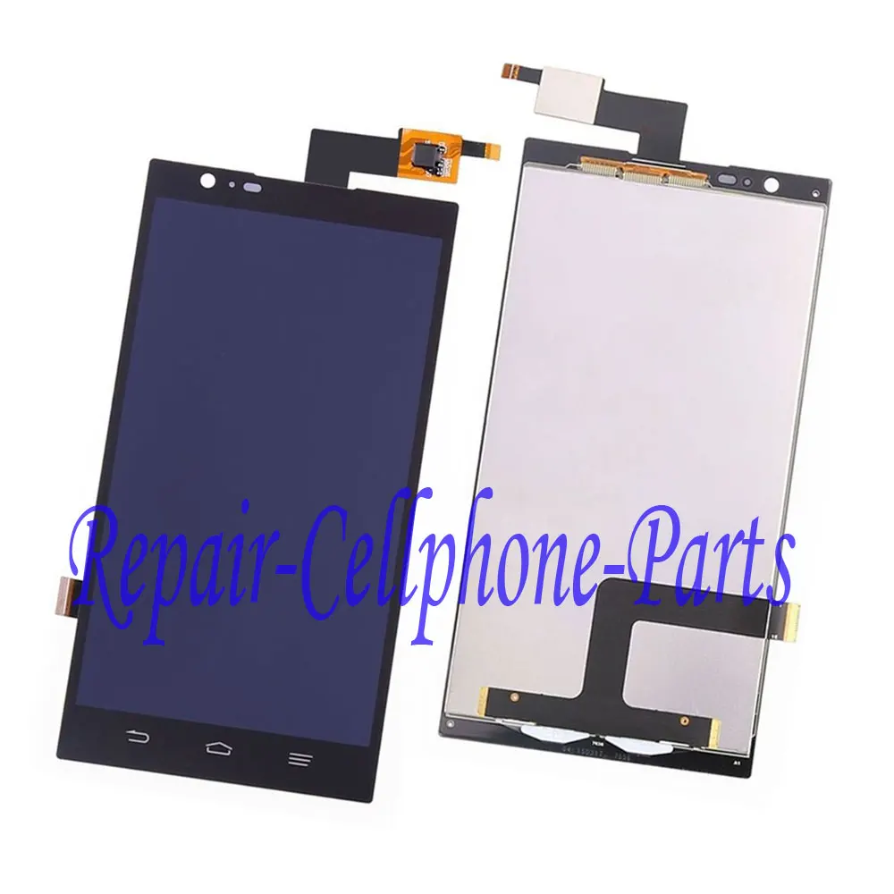 

Black 100% New Full LCD DIsplay+Touch Screen Digitizer Assembly Replacement For ZTE Z970 ZMax LTE Free shipping , 100% Tested