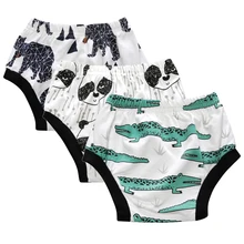 3 шт./лот, летние шорты для маленьких мальчиков и девочек Детские шорты с рисунком медведя и панды шорты-шаровары для новорожденных пляжные Xk-134