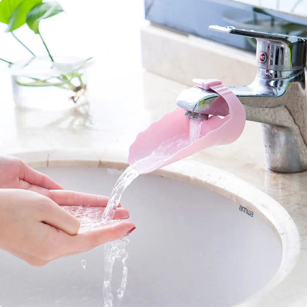 Faucet Extender Kitchen Tub Bath Faucet Extenders Sink Kids Baby Toddler Hand Washing Solution