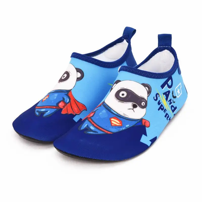 Pantufa Infantil/детские тапочки; быстросохнущая детская обувь для плавания; носки для пляжа и бассейна с героями мультфильмов - Цвет: 16