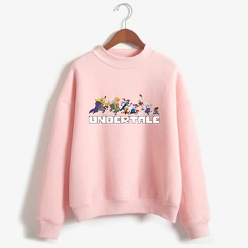 

Frdun new Undertale Turtleneck Sweatshirt 2019 New Arrival Cool Fashion Hip Hop Pullover Oversize High Collar Unisex Clothes