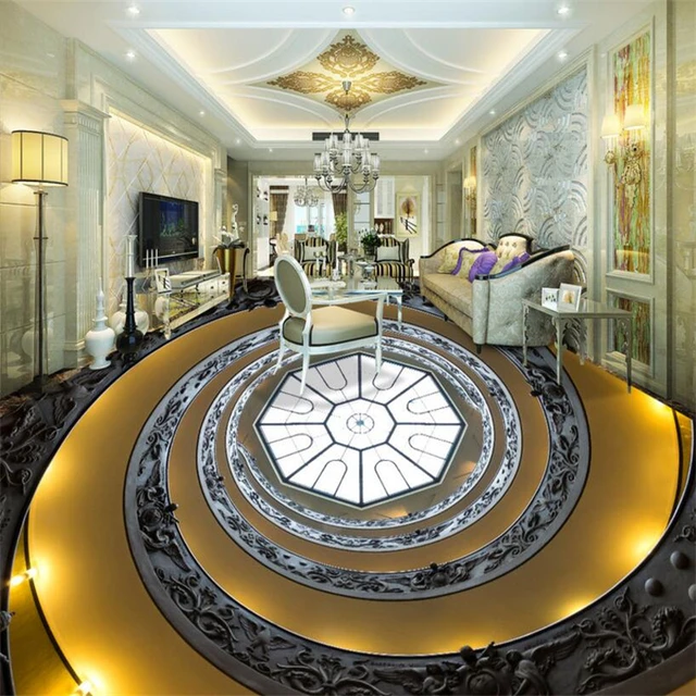 Beibehang Custom 3d floor draaitafel woonkamer slaapkamer 3D ... Beibehang Custom 3d floor draaitafel woonkamer slaapkamer 3D ...