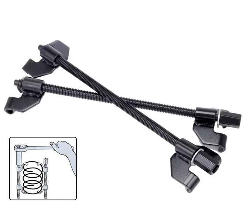 1 Pair 380mm 1/2" Drive Suspension Struts Car Coil Spring Compressor