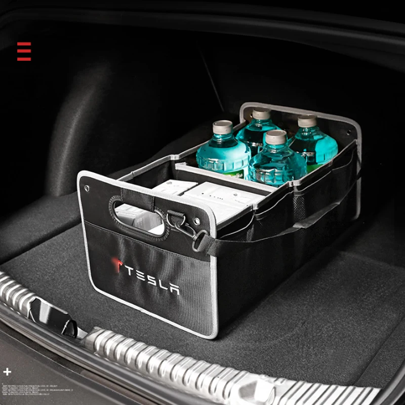 

Foal Burning Trunk folding storage box storage box compartment storage box for Tesla model 3 S X Car accessories