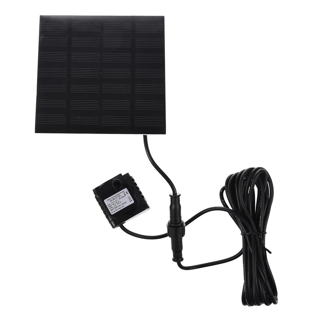 MYLB Brushless DC Solar Water Pump Power Panel Kit Fountain Pool Garden Watering Pumb